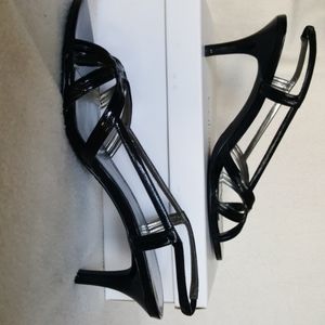Womens Black Calvin Klein dress sandals